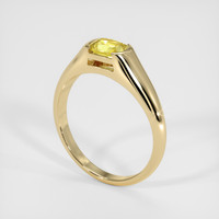 1.11 Ct. Sapphire Ring, 14K Yellow Gold 2