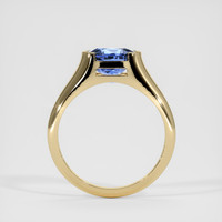 2.60 Ct. Blue Sapphire Ring, 14K Yellow Gold 3