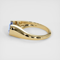2.60 Ct. Blue Sapphire Ring, 14K Yellow Gold 4