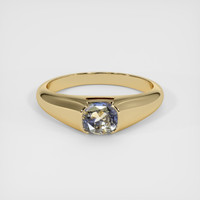 1.09 Ct. Bi Color Sapphire Ring, 14K Yellow Gold 1