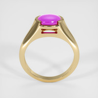 2.20 Ct. Purple Sapphire Ring, 14K Yellow Gold 3