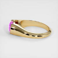 2.20 Ct. Purple Sapphire Ring, 14K Yellow Gold 4