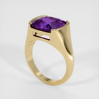 8.49 Ct. Sapphire Ring, 14K Yellow Gold 2