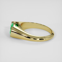 2.07 Ct. Emerald Ring, 18K Yellow Gold 4