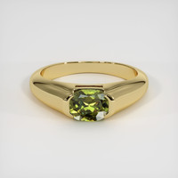 1.23 Ct. Gemstone Ring, 18K Yellow Gold 1