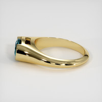1.25 Ct. Gemstone Ring, 18K Yellow Gold 4