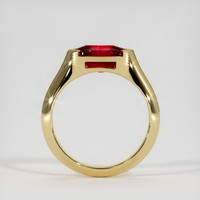 2.05 Ct. Ruby Ring, 18K Yellow Gold 3