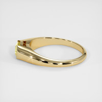 1.11 Ct. Sapphire Ring, 18K Yellow Gold 4