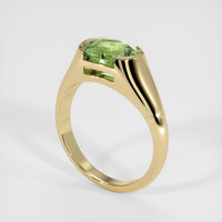 1.46 Ct. Sapphire Ring, 18K Yellow Gold 2