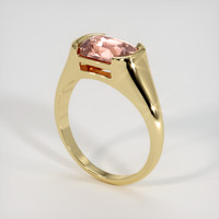 2.17 Ct. Sapphire Ring, 18K Yellow Gold 2