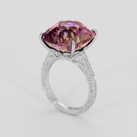 14.19 Ct. Bi Color Ametrine Ring, Platinum 950 2