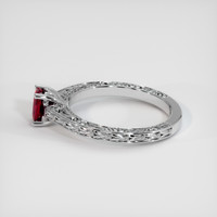 0.61 Ct. Ruby Ring, Platinum 950 4