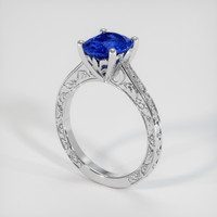 1.90 Ct. Sapphire Ring, Platinum 950 2