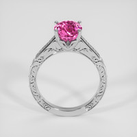 3.09 Ct. Pink Sapphire Ring, Platinum 950 3
