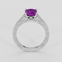 2.04 Ct. Purple Sapphire Ring, Platinum 950 3