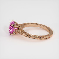 2.12 Ct. Sapphire Ring, 14K Rose Gold 4