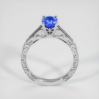 1.43 Ct. Blue Sapphire Ring, 10K White Gold 3