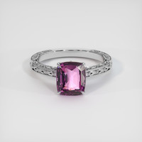 4.00 Ct. Gemstone Ring, 14K White Gold 1