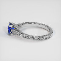 1.42 Ct. Sapphire Ring, 14K White Gold 4