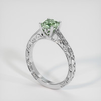 1.46 Ct. Sapphire Ring, 14K White Gold 2