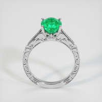 2.11 Ct. Emerald Ring, 18K White Gold 3