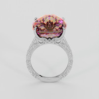 14.19 Ct. Bi Color Ametrine Ring, 18K White Gold 3