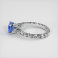1.64 Ct. Sapphire Ring, 18K White Gold 4