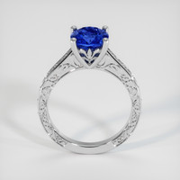 1.90 Ct. Sapphire Ring, 18K White Gold 3