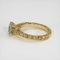 1.38 Ct. Bi Color Sapphire Ring, 10K Yellow Gold 4