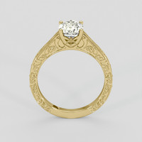 1.74 Ct. Greenish Yellow Sapphire Ring, 10K Yellow Gold 3