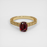 1.30 Ct. Gemstone Ring, 14K Yellow Gold 1