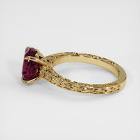 2.83 Ct. Gemstone Ring, 14K Yellow Gold 4