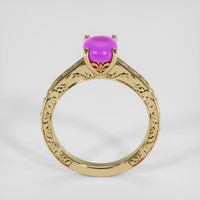 2.20 Ct. Purple Sapphire Ring, 14K Yellow Gold 3