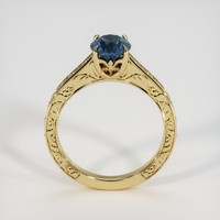 1.56 Ct. Blue Sapphire Ring, 14K Yellow Gold 3
