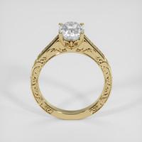 2.05 Ct. White Sapphire Ring, 18K Yellow Gold 3