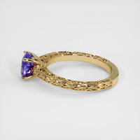 1.59 Ct. Sapphire Ring, 18K Yellow Gold 4