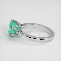 2.61 Ct. Emerald Ring, Platinum 950 4