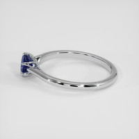 0.67 Ct. Color Change Sapphire Ring, Platinum 950 4