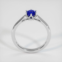 0.63 Ct. Blue Sapphire Ring, Platinum 950 3