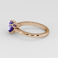 1.80 Ct. Bi Color Tanzanite Ring, 14K Rose Gold 4