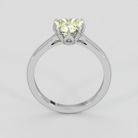 2.03 Ct. Yellow Sapphire Ring, Silver 3