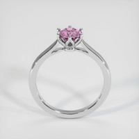 0.94 Ct. Pink Sapphire Ring, 10K White Gold 3