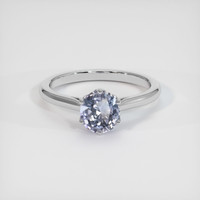 1.69 Ct. Violet Sapphire Ring, 10K White Gold 1