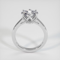 2.02 Ct. White Sapphire Ring, 14K White Gold 3