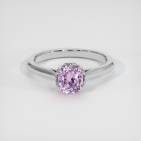 1.11 Ct. Sapphire Ring, 14K White Gold 1