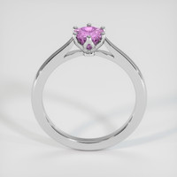 0.89 Ct. Pink Sapphire Ring, 14K White Gold 3