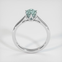 0.96 Ct. Sapphire Ring, 14K White Gold 3