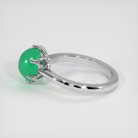 2.78 Ct. Emerald Ring, 18K White Gold 4