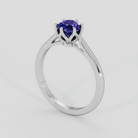 1.43 Ct. Color Change Sapphire Ring, 18K White Gold 2