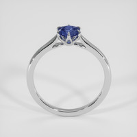 0.67 Ct. Color Change Sapphire Ring, 18K White Gold 3